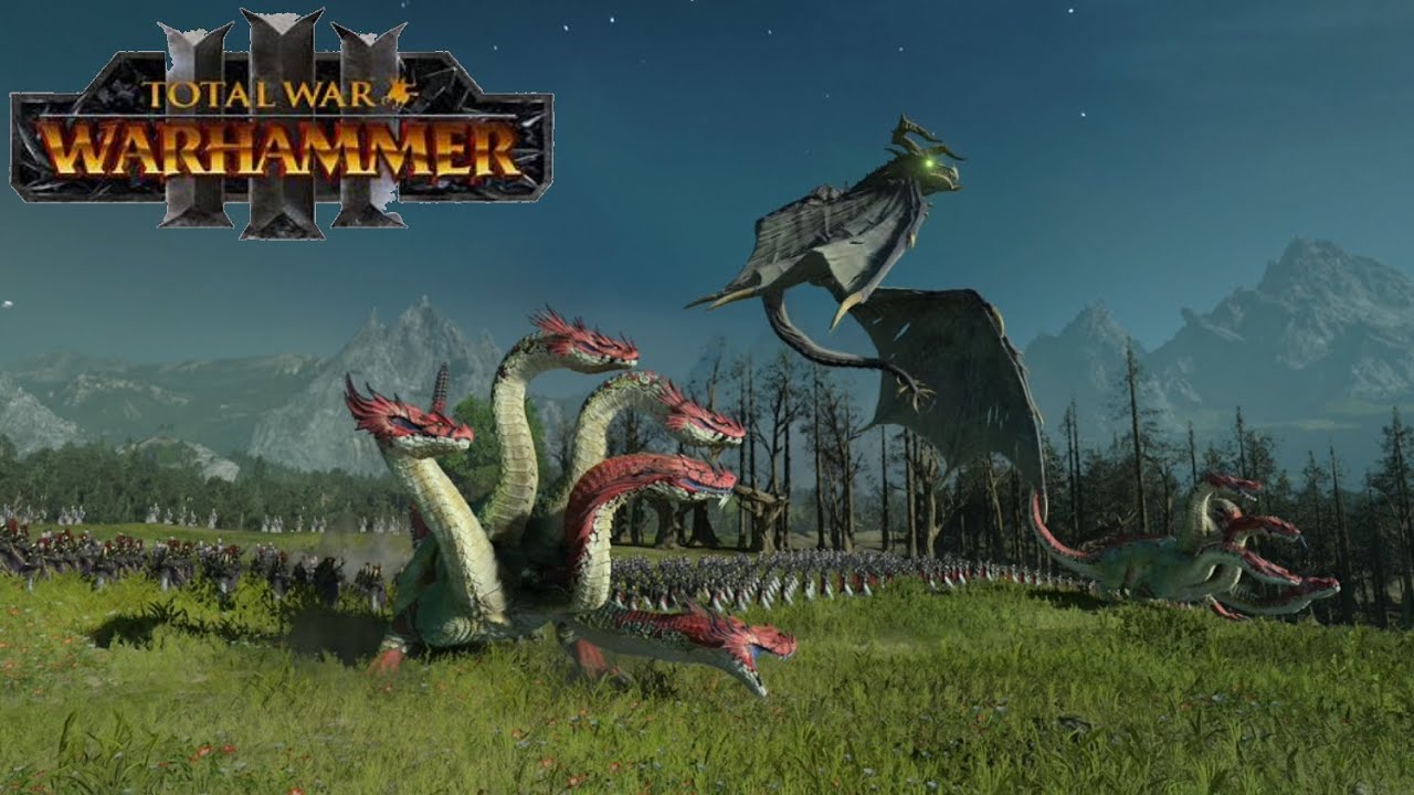 Dunkelelfen VS Bretonia ⚔️ Total War: Warhammer 3 Cinematic Battle deutsch
