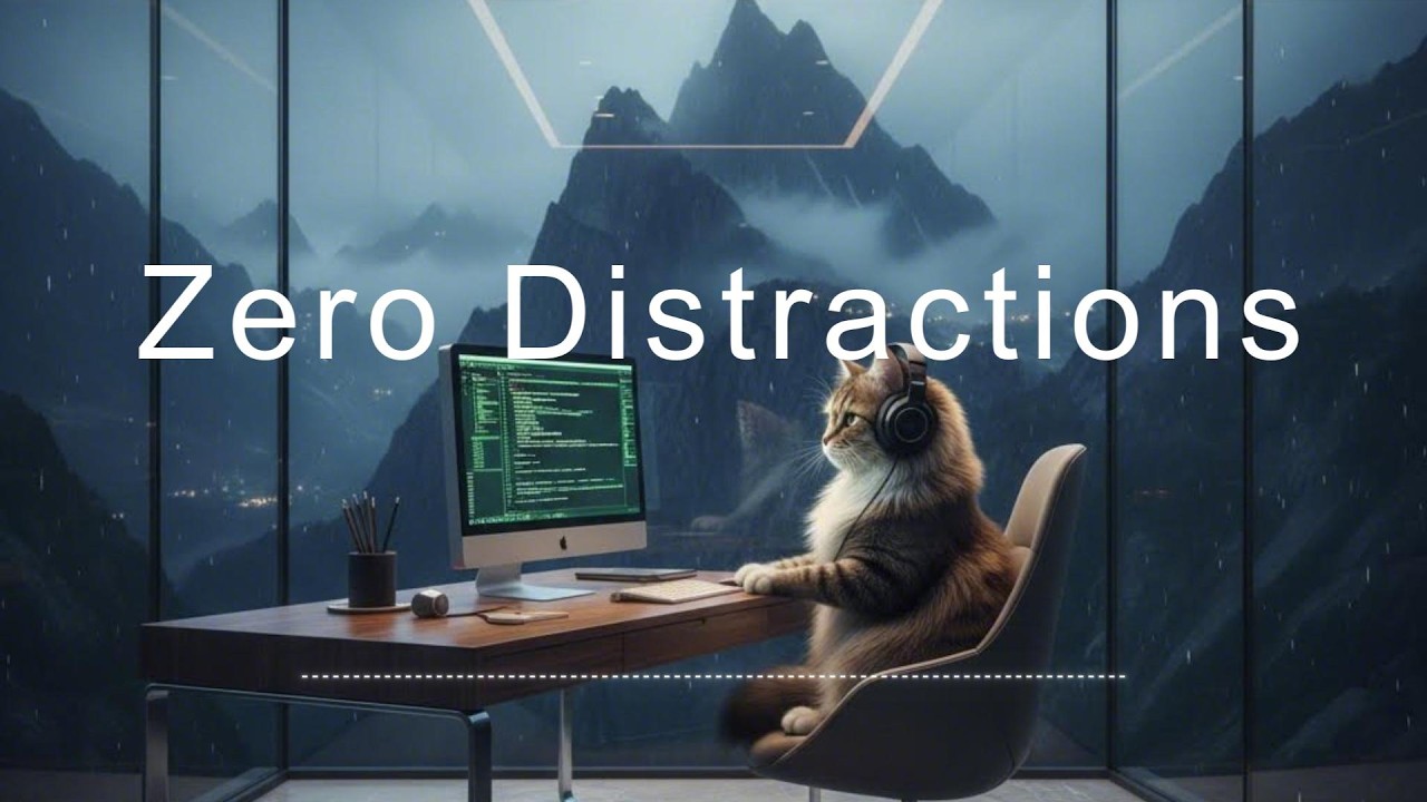 Zero Distractions - Deep Focus Chillout: Minimal Ambient for High Concentration (95 BPM)