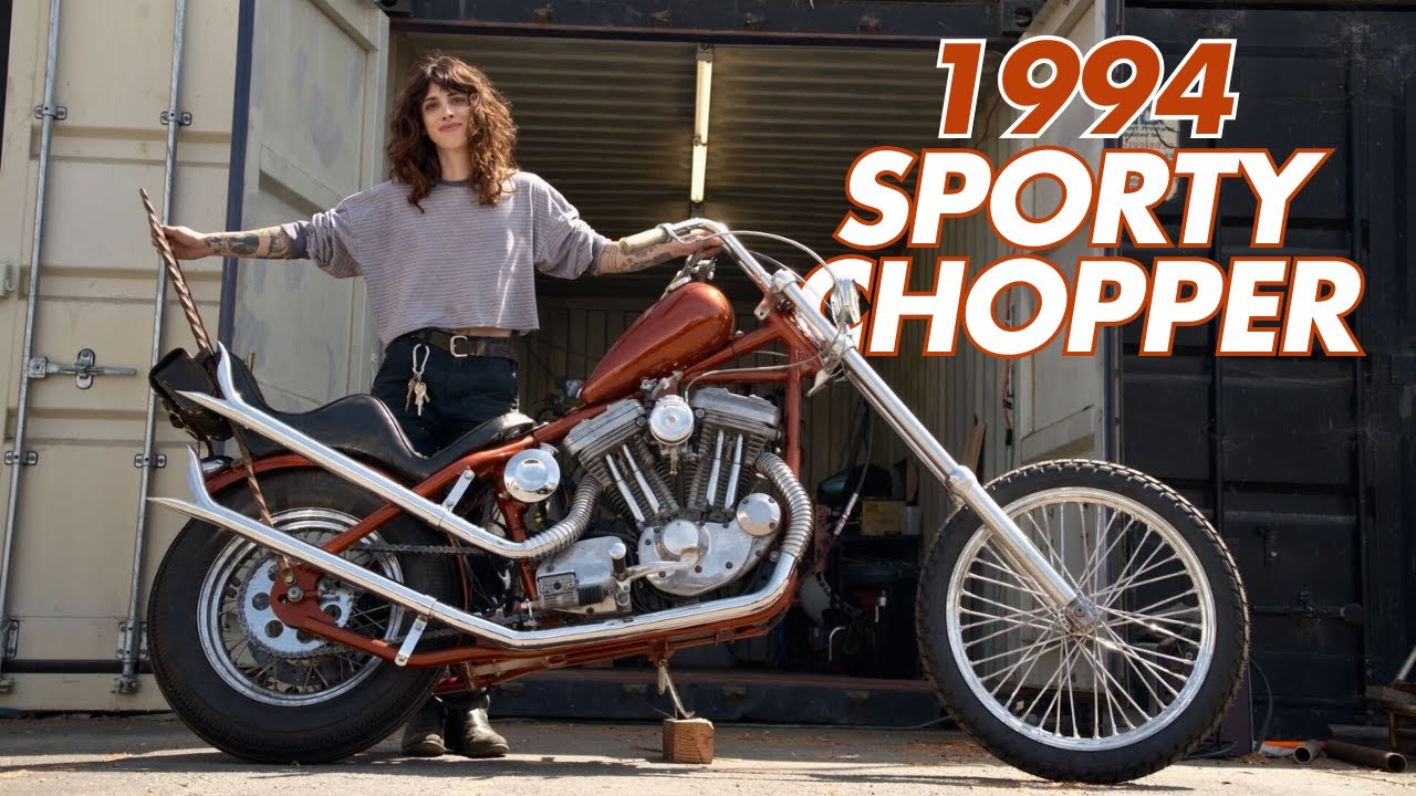 Sam's 1995 Sporty Chopper Build - Founder of Dark Horse Moto Mag