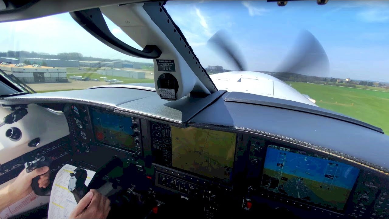 Piper Meridian (4K), Full Climb-Out to FL270, 2 Babies On Board to Tivat, Montenegro
