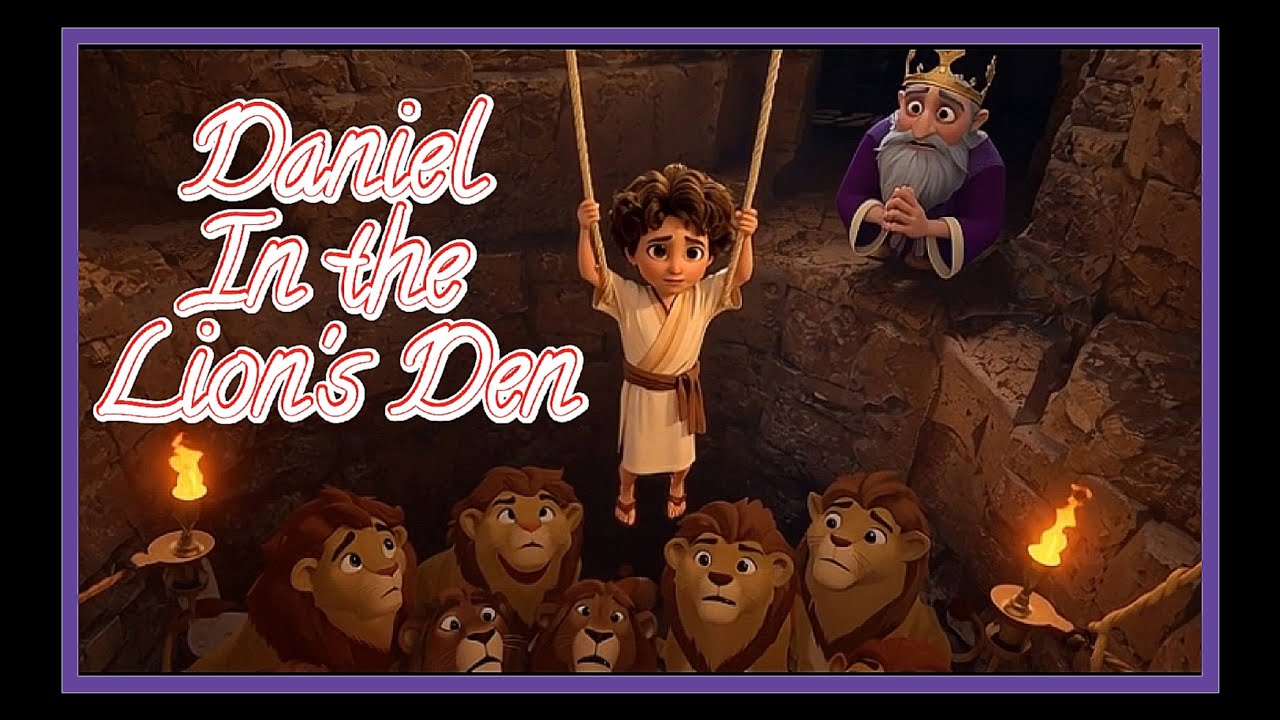 Daniel in the Lion's Den #animatedbiblestory #kidsvideo #biblestoriesforkids #danielinthelionsden