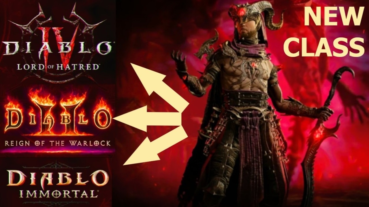 😮 WARLOCK Cinematics - DIABLO II, DIABLO IV, DIABLO IMMORTAL