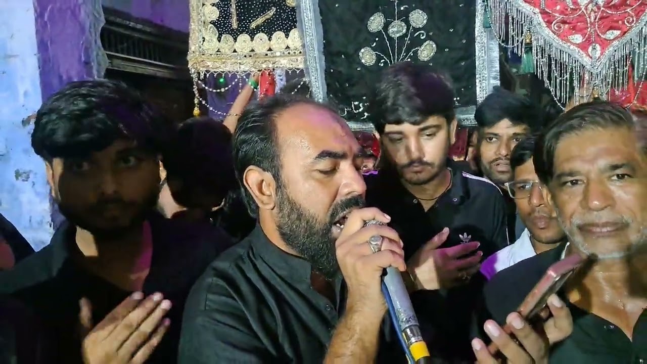 Hussain Hussain |Noha|Syed Johar Naqvi| 20 Safar 1447/2025 Chadar Shabeeh e Zuljanah  Anjuman Akbari