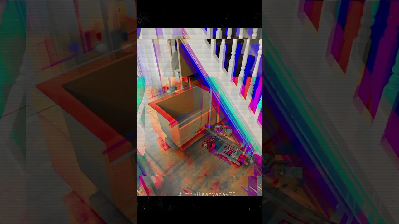 Under stair storage, utilising the space to create more storage 