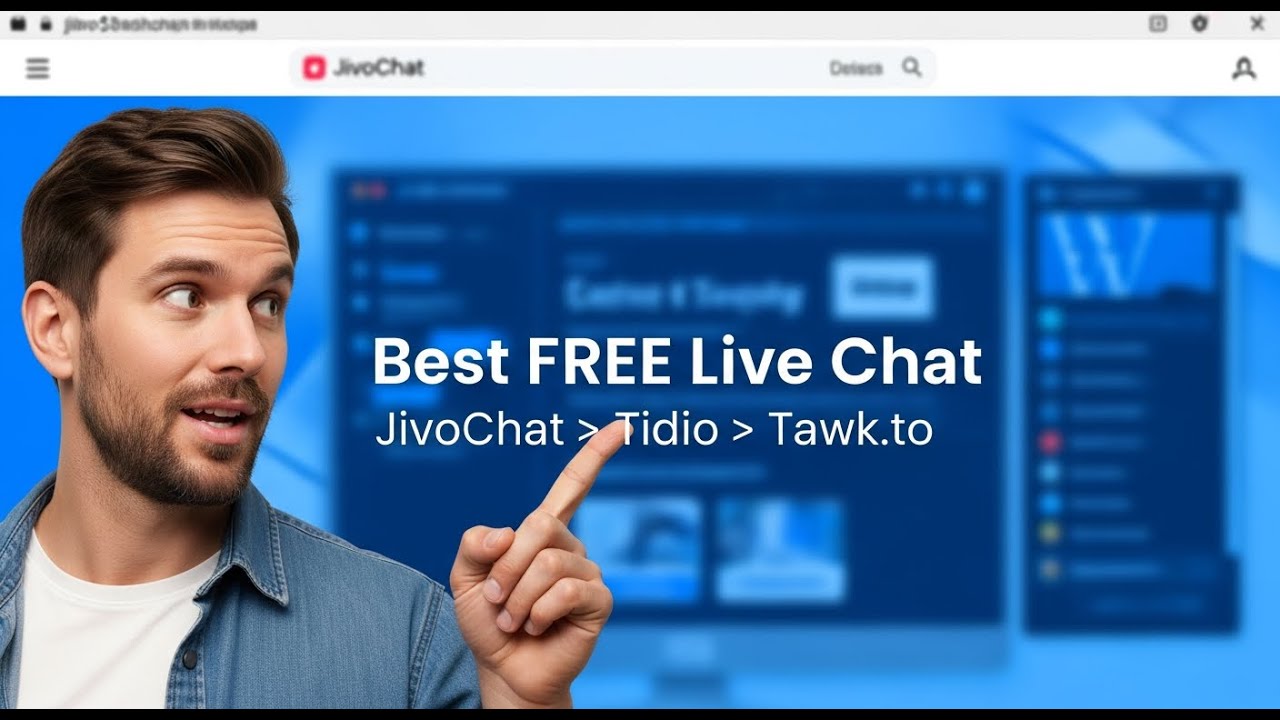 Лучший БЕСПЛАТНЫЙ плагин онлайн-чата для WordPress (настройка JivoChat &ndash; быстрее, чем Tidio и Taw...