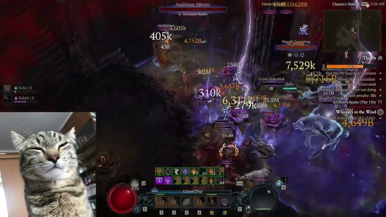 Cataclysm druid p150 clear - Season 7 Diablo 4