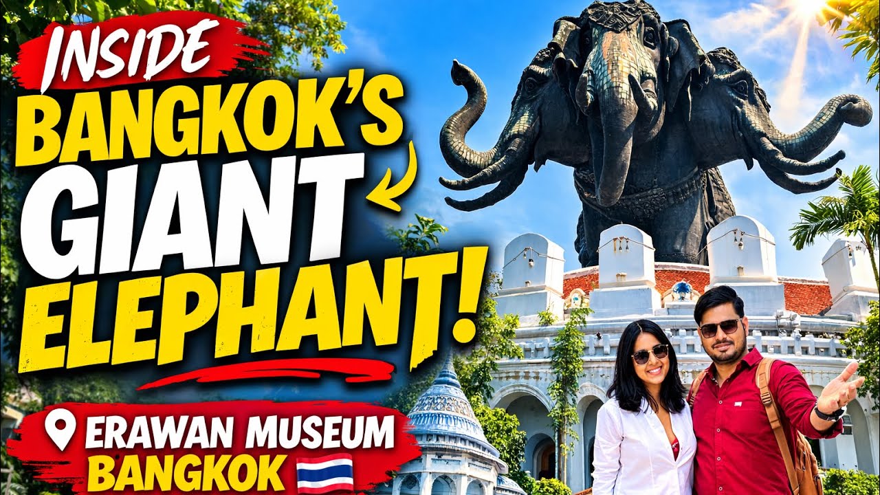 Inside Bangkok’s Gaint Elephant 😨 | @The_Mansi_Diaries 