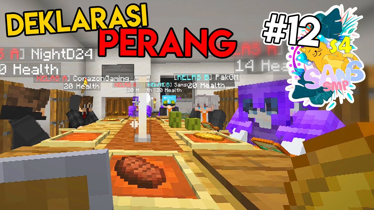 AKU DEKLARASI PERANG DI SANS SMP SEASON 4!!! #12