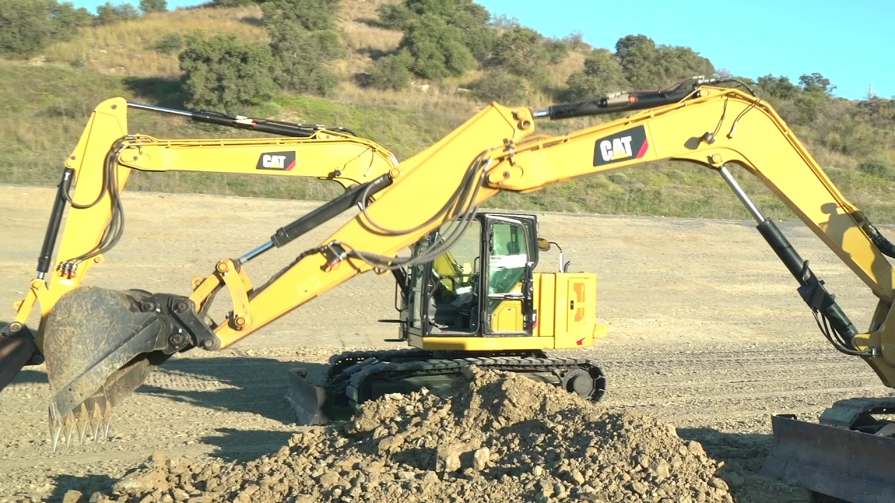 Caterpillar mini excavator product specialist talks about the new range at Plantworx 2019