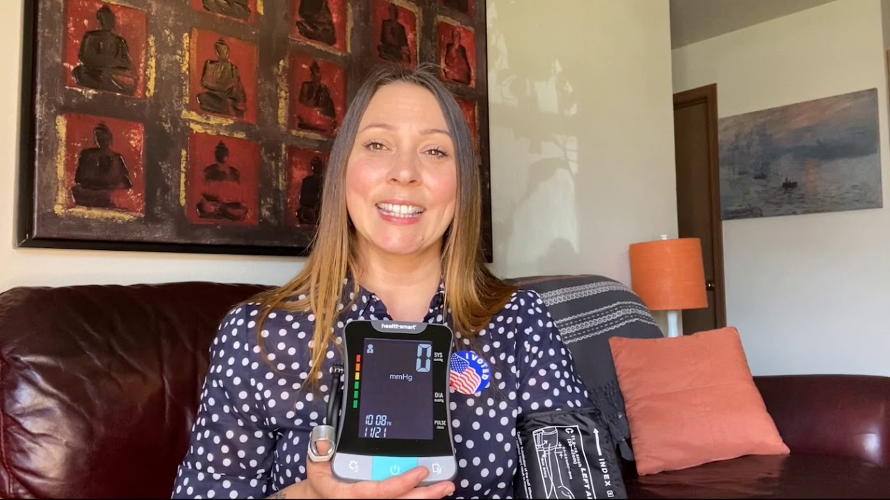 Tech Tuesday- Healthsmart Talking Blood Pressure Cuff!