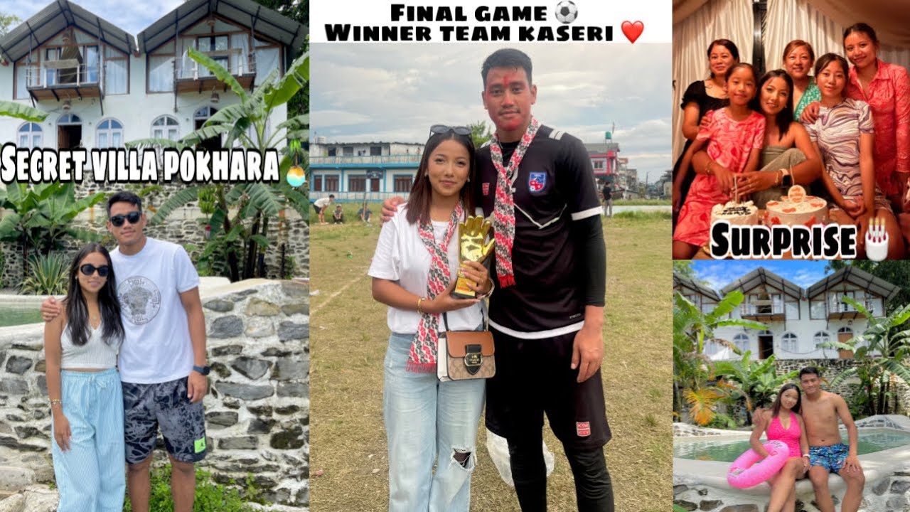 Staycation at Secret Villa 🏝️| Final game ma jit sangai belki ramailo 😍| Villa in Pokhara ❤️