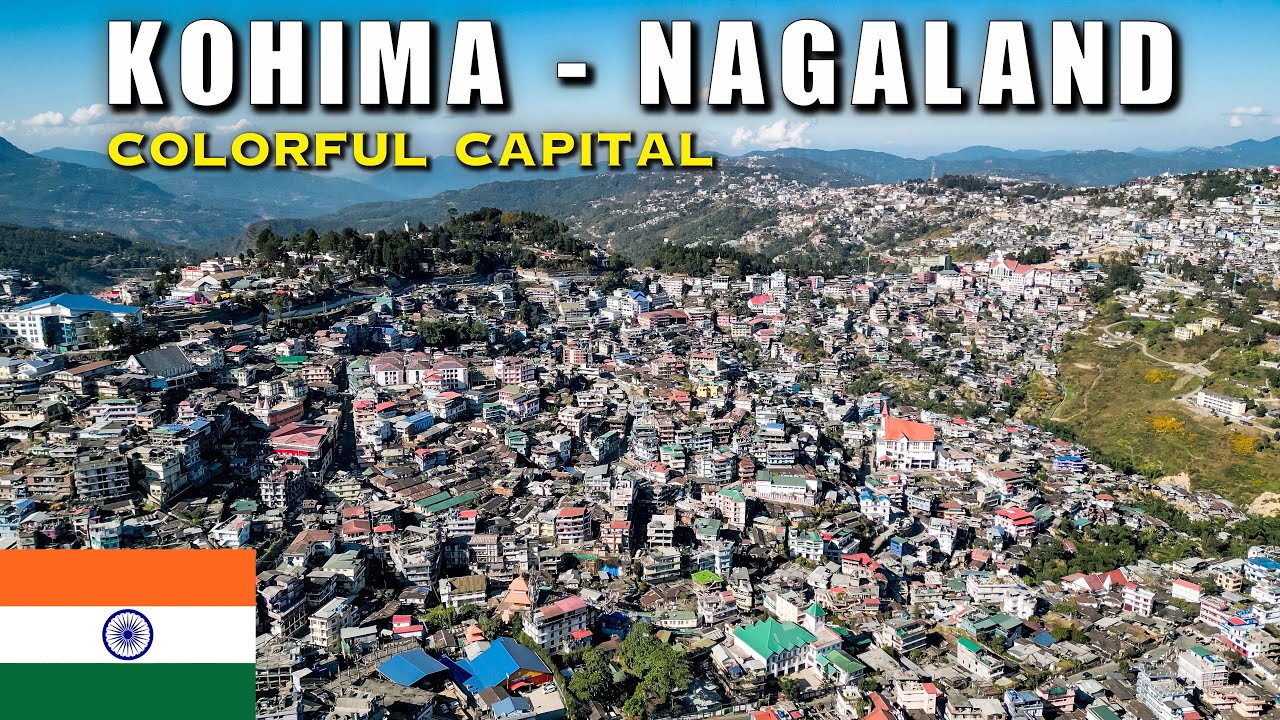 Kohima ! Nagaland's COLORFUL Hilltop Capital (Trying Dog Meat 🤔) 🇮🇳 Foreigners in India Vlog E31