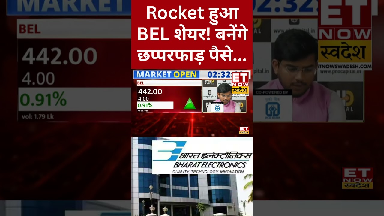BEL Share Price : ₹500 के ऊपर निकल जाएगा BEL का Stock? #shorts #bel #sharemarketlive