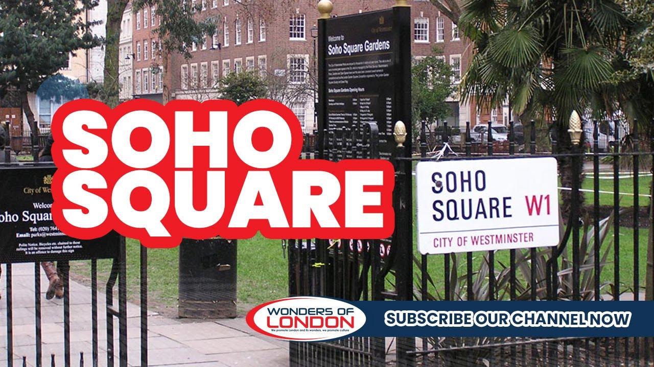 Soho Square | LONDON TOUR WALK | Wonders of London