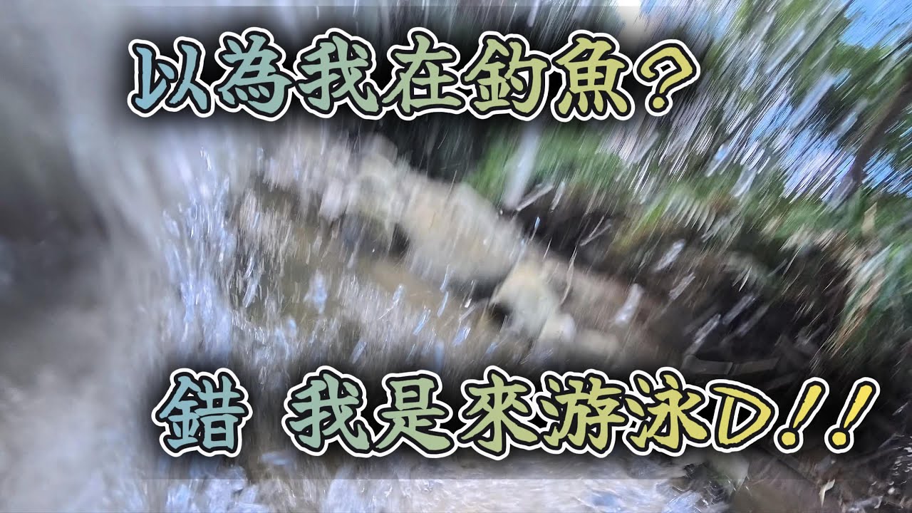 釣魚釣到高潮迭起 釣魚人總是要潮出水  #苦命人 #中部 #路亞 #馬口 #釣魚 #溪流 #fishing