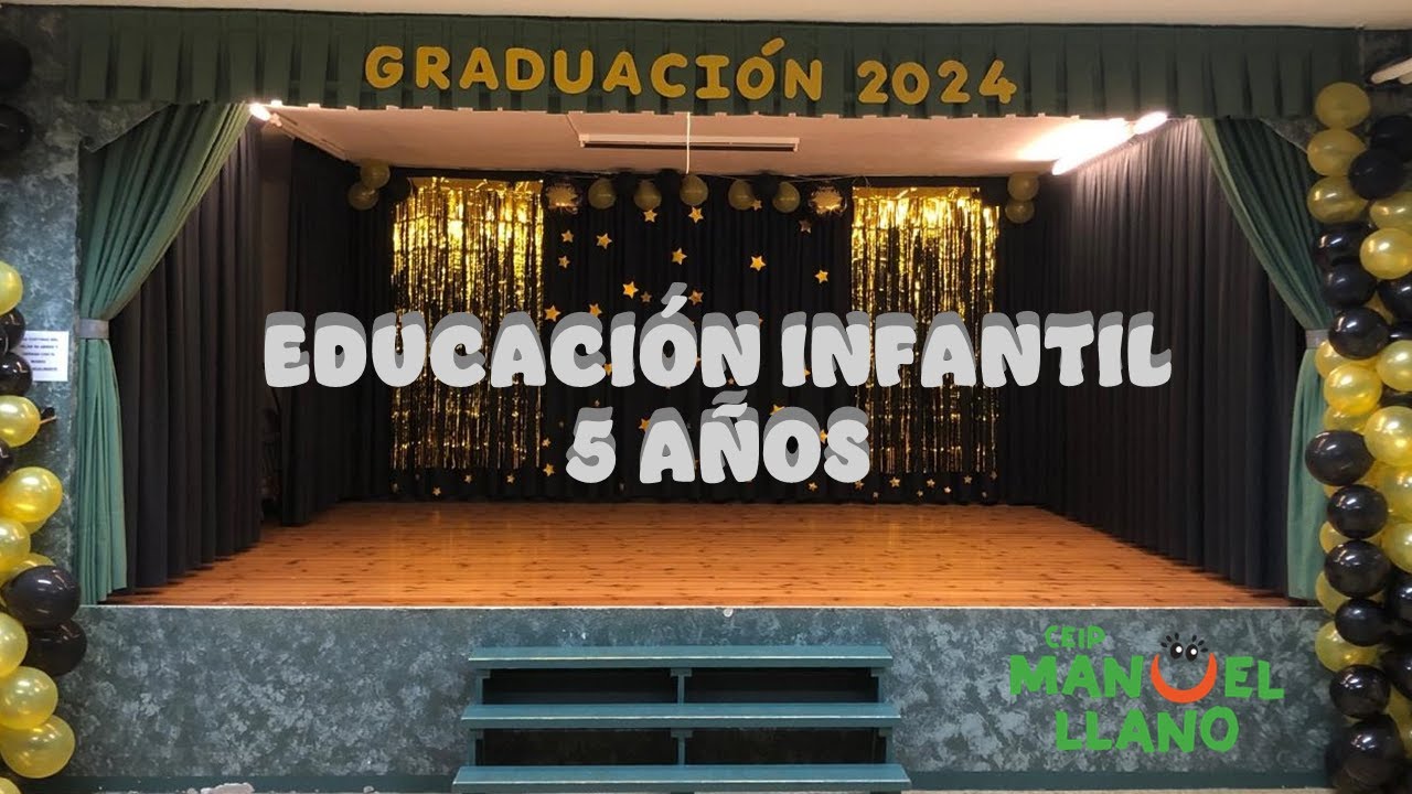ACTO DE GRADUACIÓN ED   INFANTIL 5 AÑOS 2024