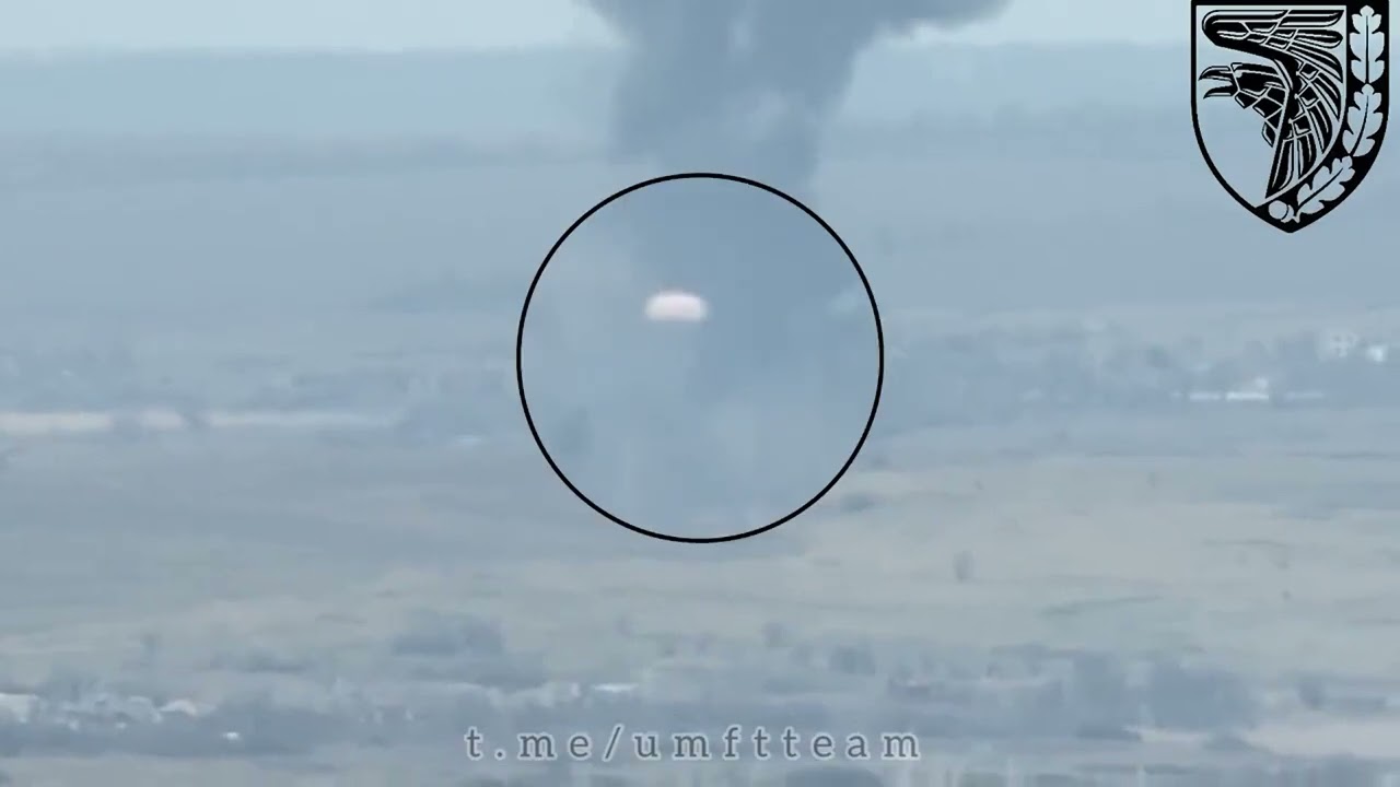 Cool Footage - Su-24M Disappears Off Radar As it is Downed Near Bakhmut + Aftermath Footage