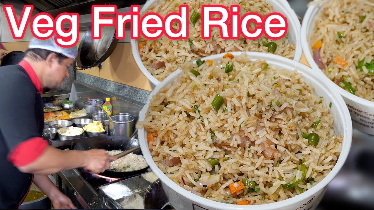 Hotel Style Veg Fried Rice 😍 | Quick & Easy Breakfast Recipe!