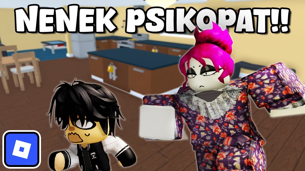 ROBLOX SURVIVAL | KABUR DAN HAJAR NENEK PSIKOPAT!