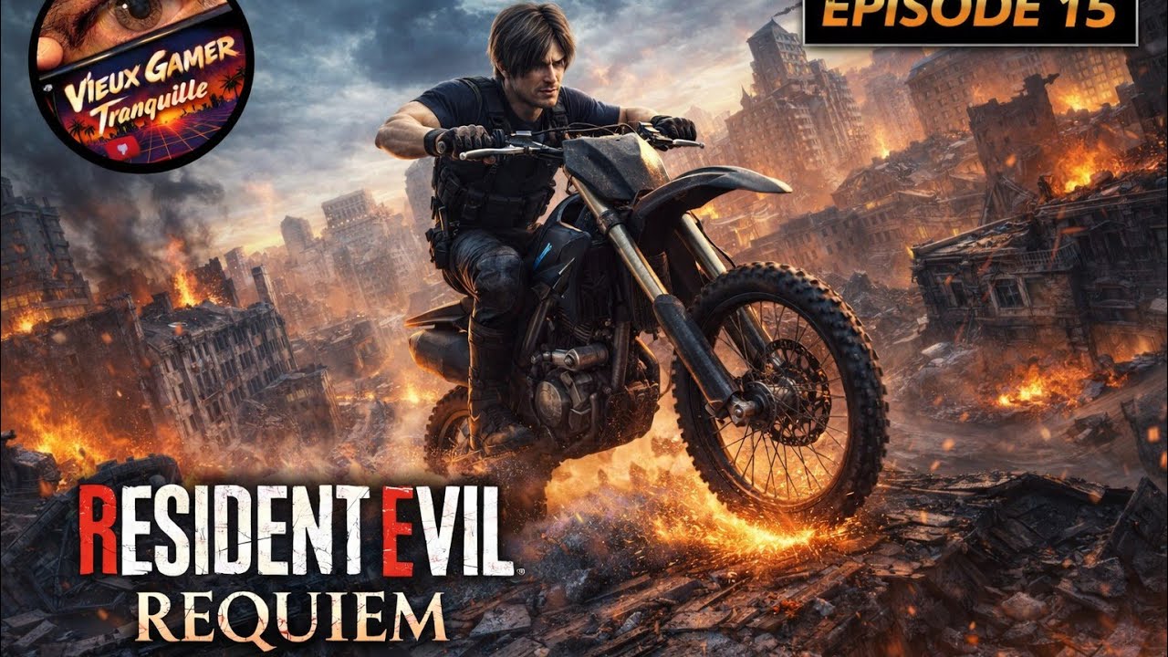 Resident Evil Requiem Episode 15 - Motocross au cœur de Racoon City