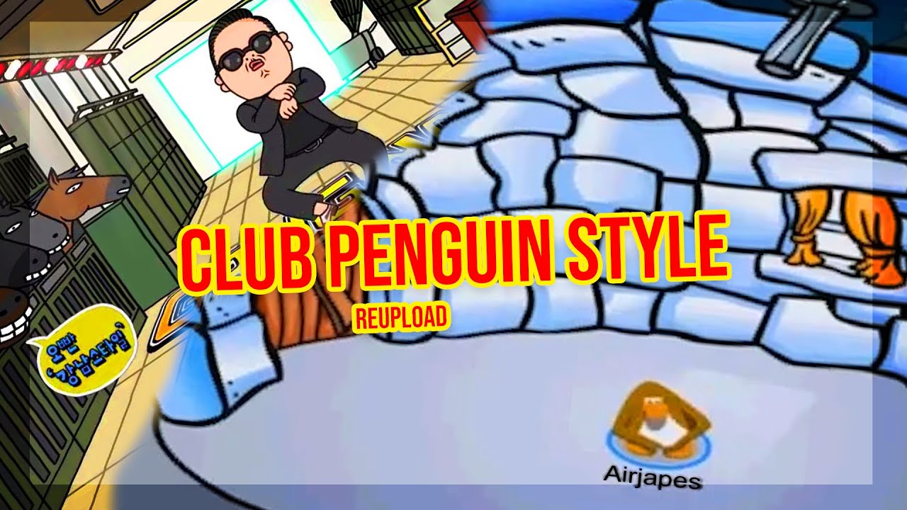 CLUB PENGUIN STYLE - Gangnam Style (강남스타일) Parody [Reupload]