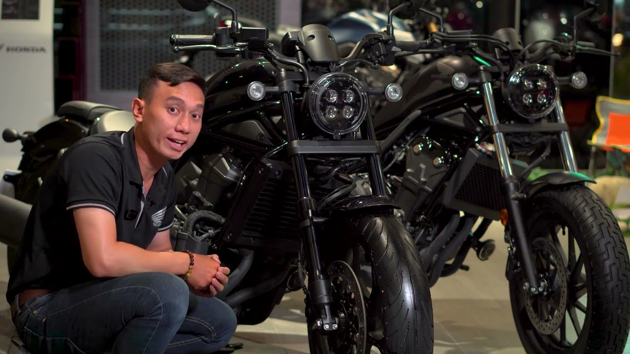 Honda Rebel 1100cc chạy thử tại Honda Moto Phát Tiến .