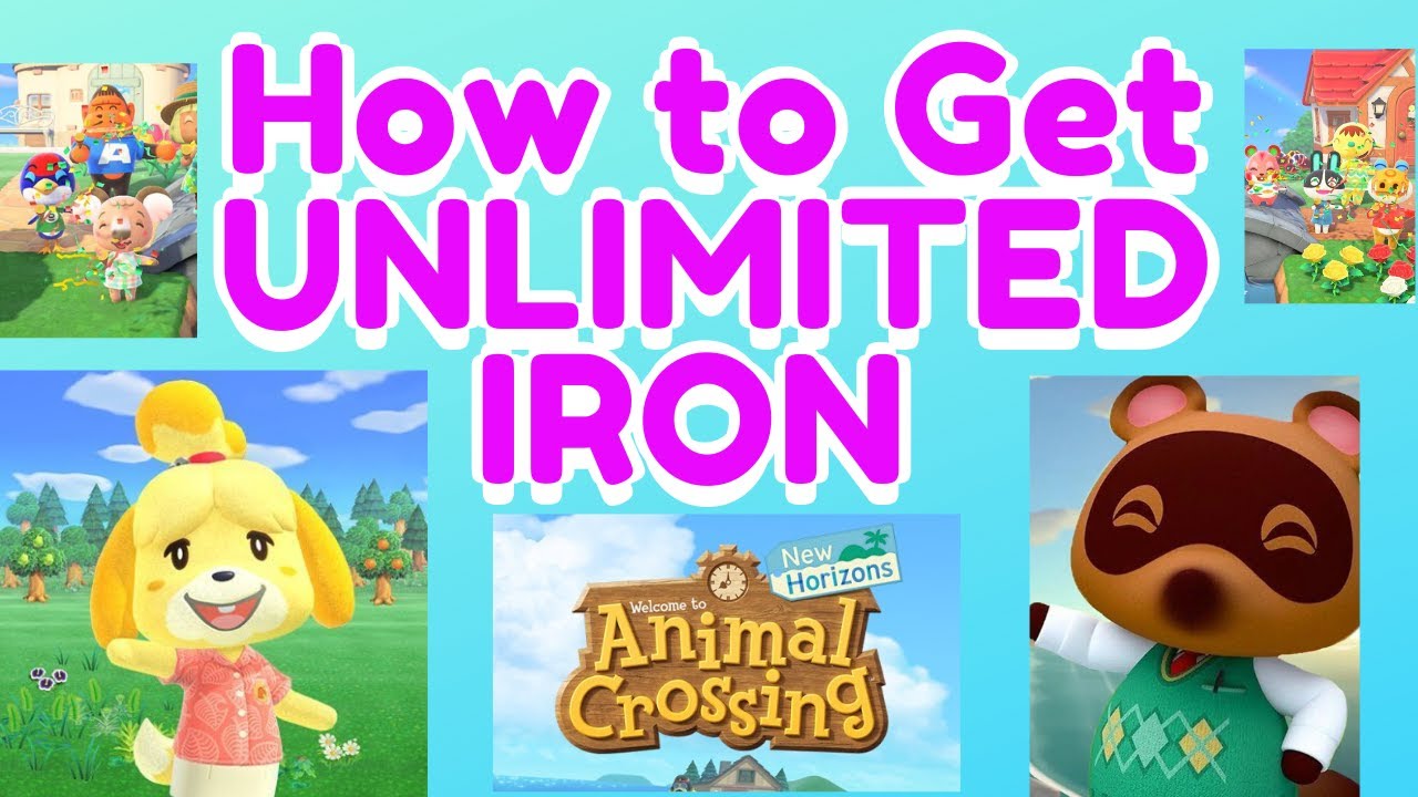 How to Get Unlimited Iron in Animal Crossing New Horizons to build Timmy's Shop