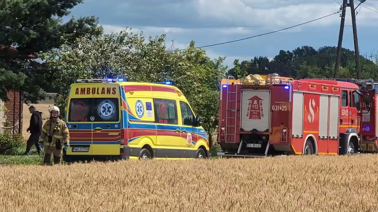 TRAGEDIA w Rąbczynie: Nie żyje kobieta. Rozbiła się na betonowym słupie! [LPR w akcji]