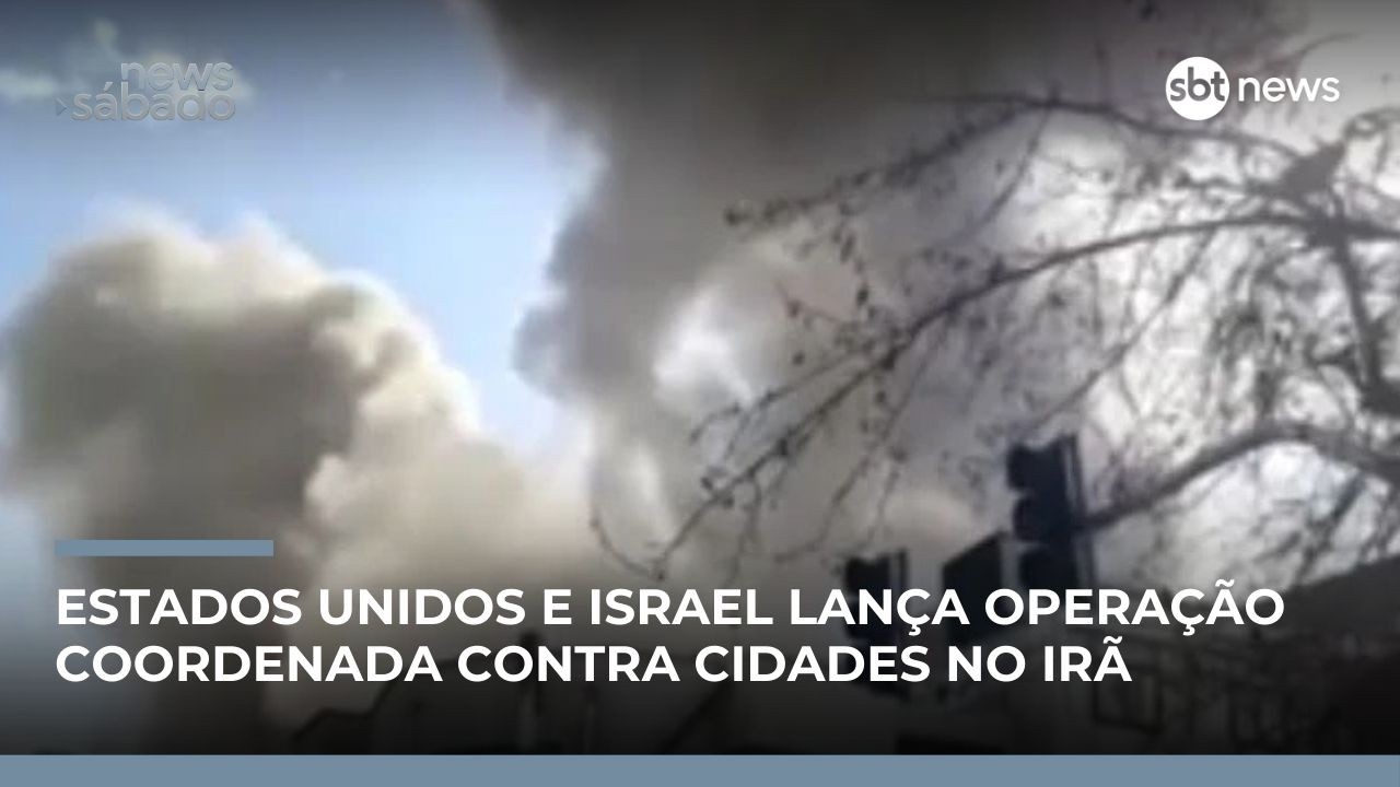EUA e Israel lançam ataques coordenados contra o Irã | #NewsSábado