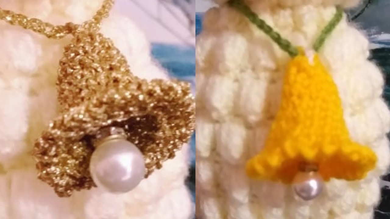 #طريقة_جرس_كروشيه crochet a Bell