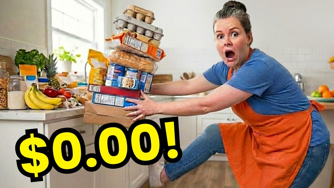 Frugal Living:100% Free Haul! | Food Bank | Saving Money, Cheap Meals & Real-Life Struggles - Frugal