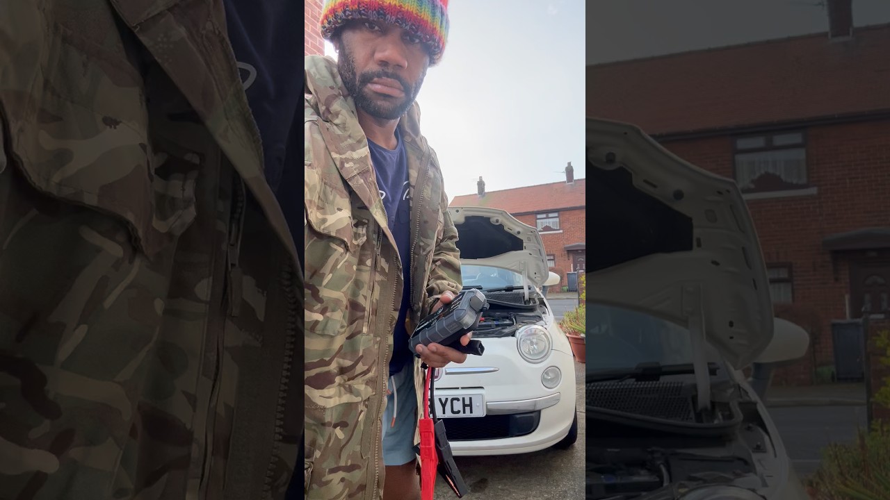 Jump starter car Flat battery 🪫 