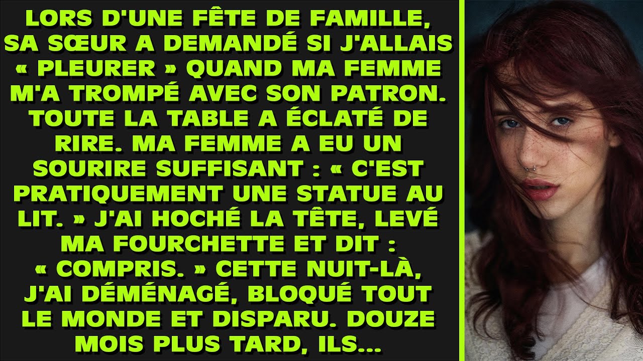 Une fête de famille s'est transformée en humiliation publique, et ma réponse calme a été de