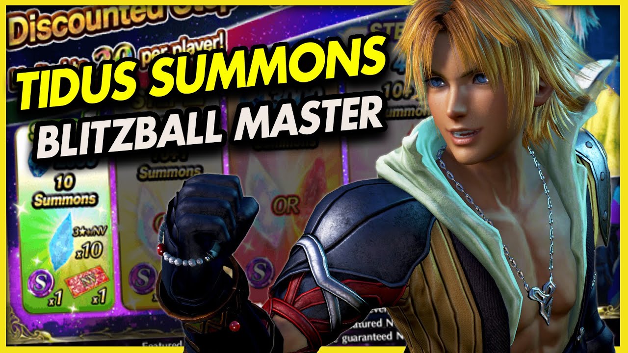 The Luck has CHANGED! NV Tidus SUMMONS! - [FFBE] Final Fantasy Brave Exvius