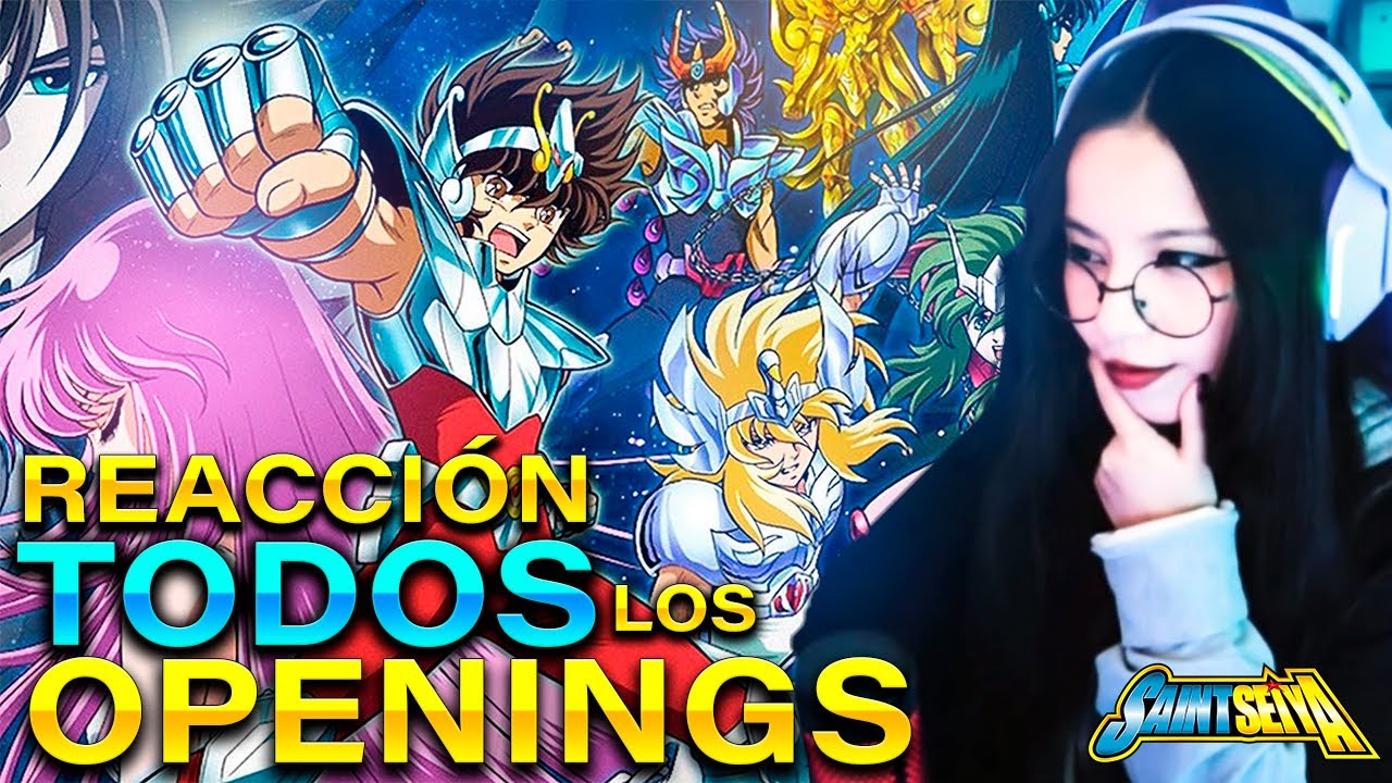 REACCION A TODOS LOS OPENINGS DE SAIN SEIYA / LOS CABALLEROS DEL ZODIACTO - japones - latino
