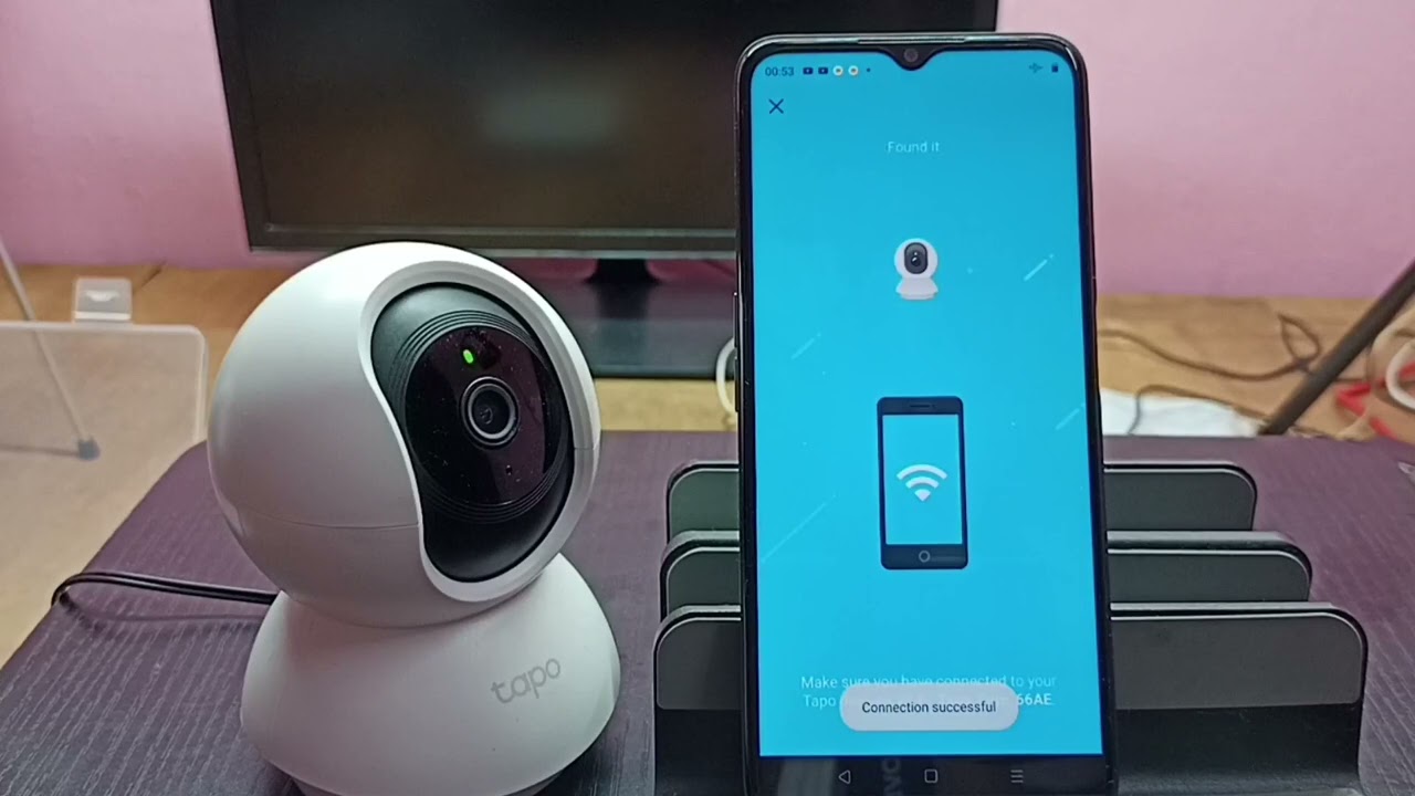 Как настроить умную домашнюю WiFi-камеру Tapo C200 C210 TC70 | Установка и сопряжение | Полная на...