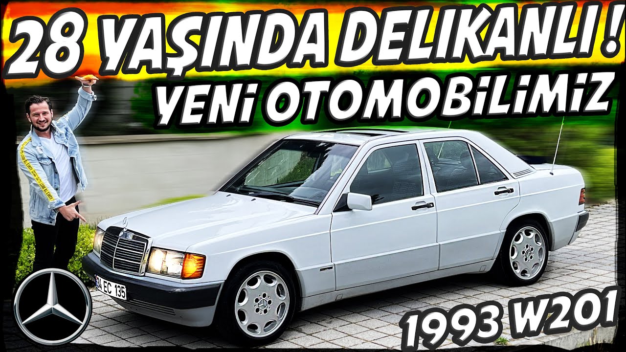 28 YAŞINDA DELİKANLI ,YENİ OTOMOBİLİMİZ ! | MUHTEŞEM 1993 MERCEDES BENZ W201 190 E 2.0 SPORTLİNE