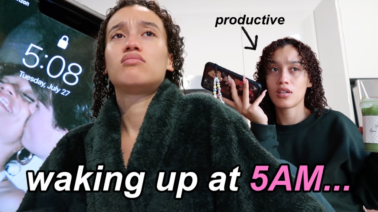 WAKING UP AT 5AM MORNING ROUTINE (this will motivate you)
