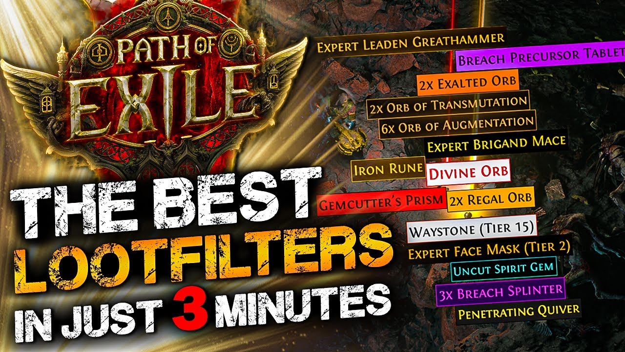 Самый быстрый способ получить лутфильтр в Path of Exile 2