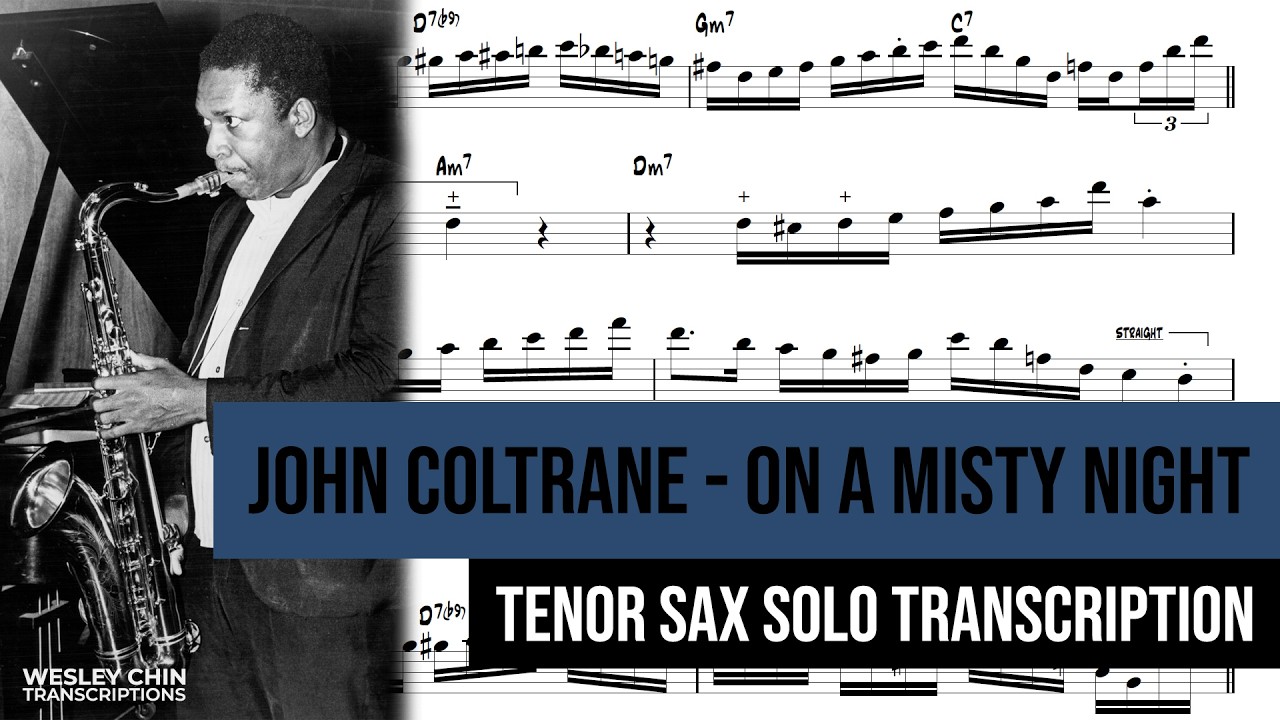 John Coltrane plays 