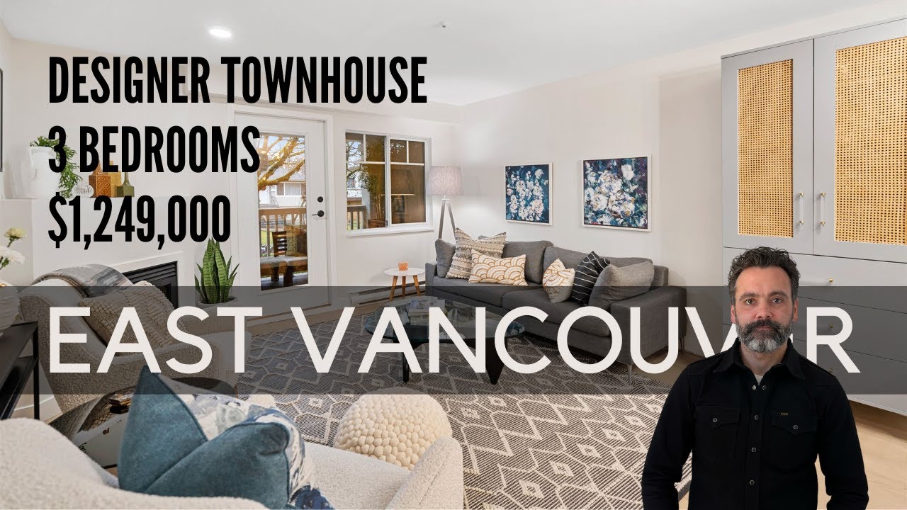 Designer Townhouse in East Vancouver | Home Tour
