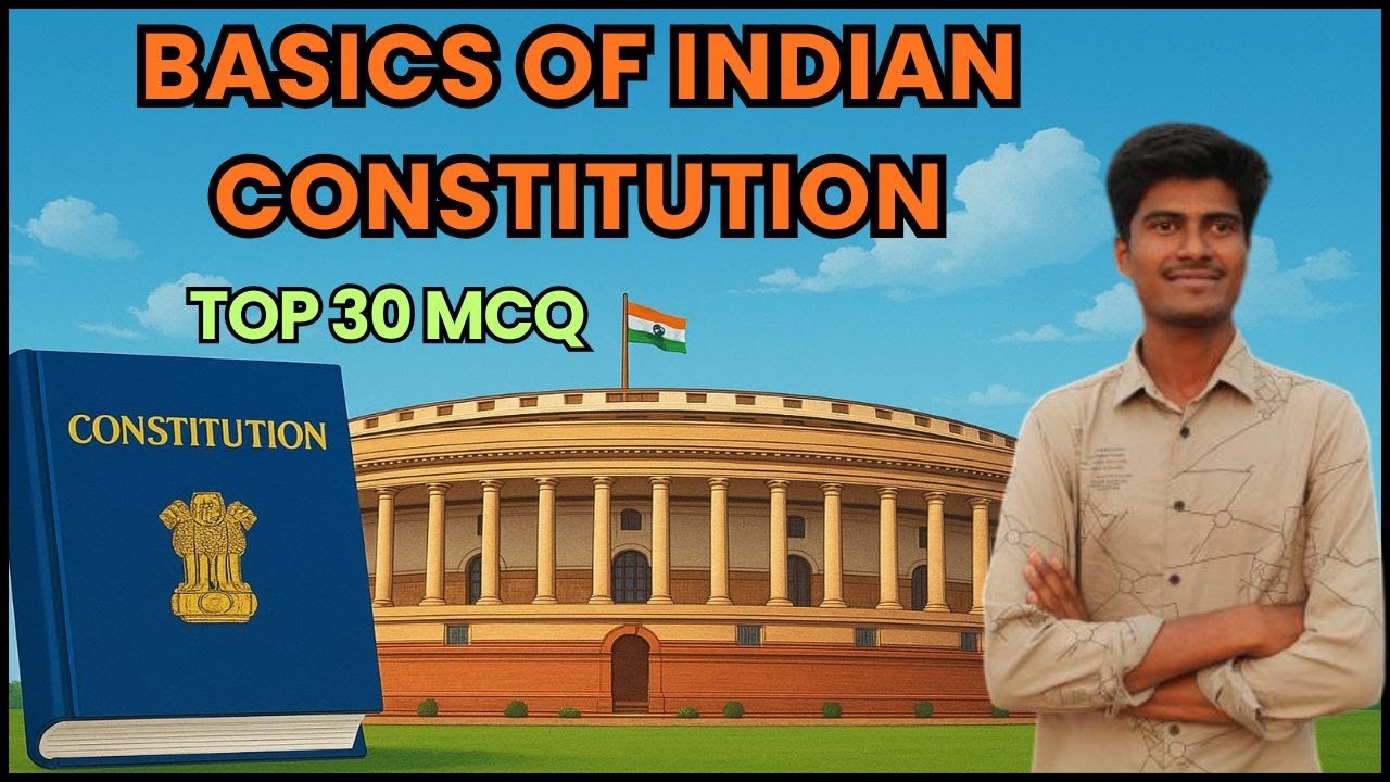 Basics of the Indian Constitution | 30 Most Important MCQs | OSSSC, OSSC, Special | GS by Ranjan Sir