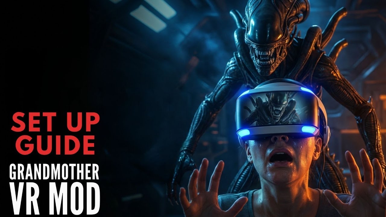 Installing Alien Isolation Grandmother VR Mod Properly In 2026!