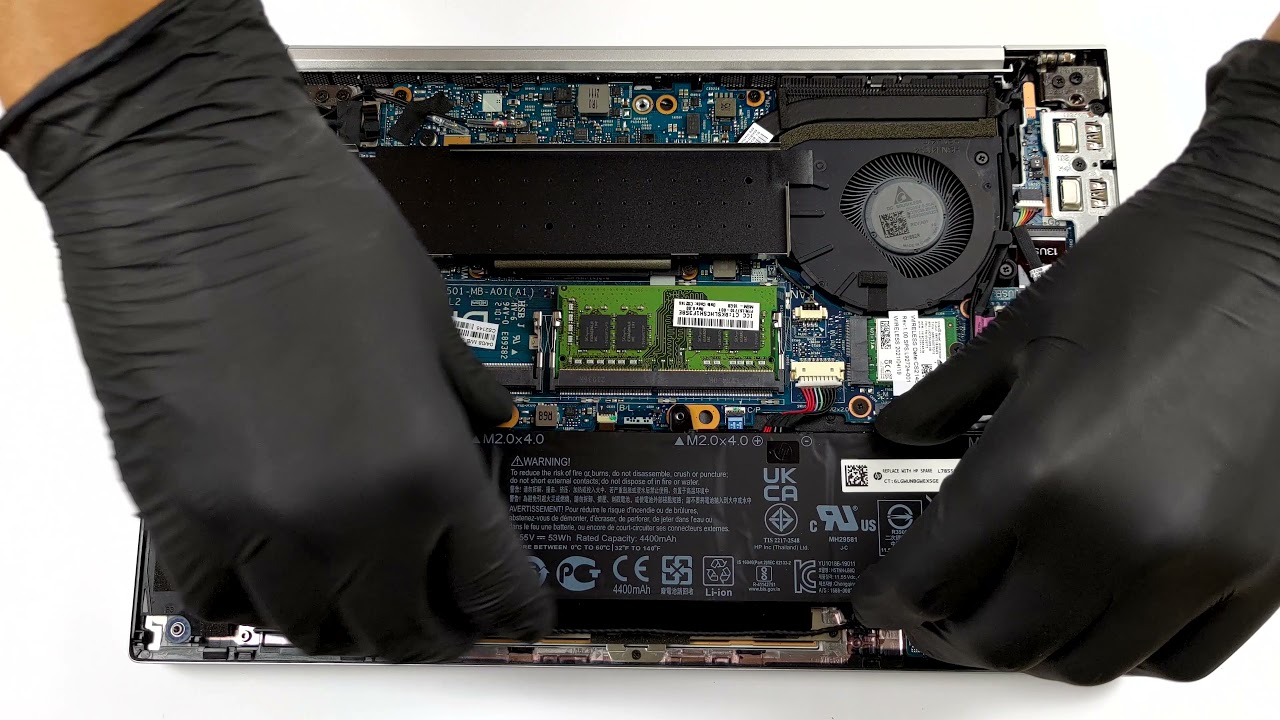 🛠️ HP EliteBook 830 G8 — варианты разборки и модернизации