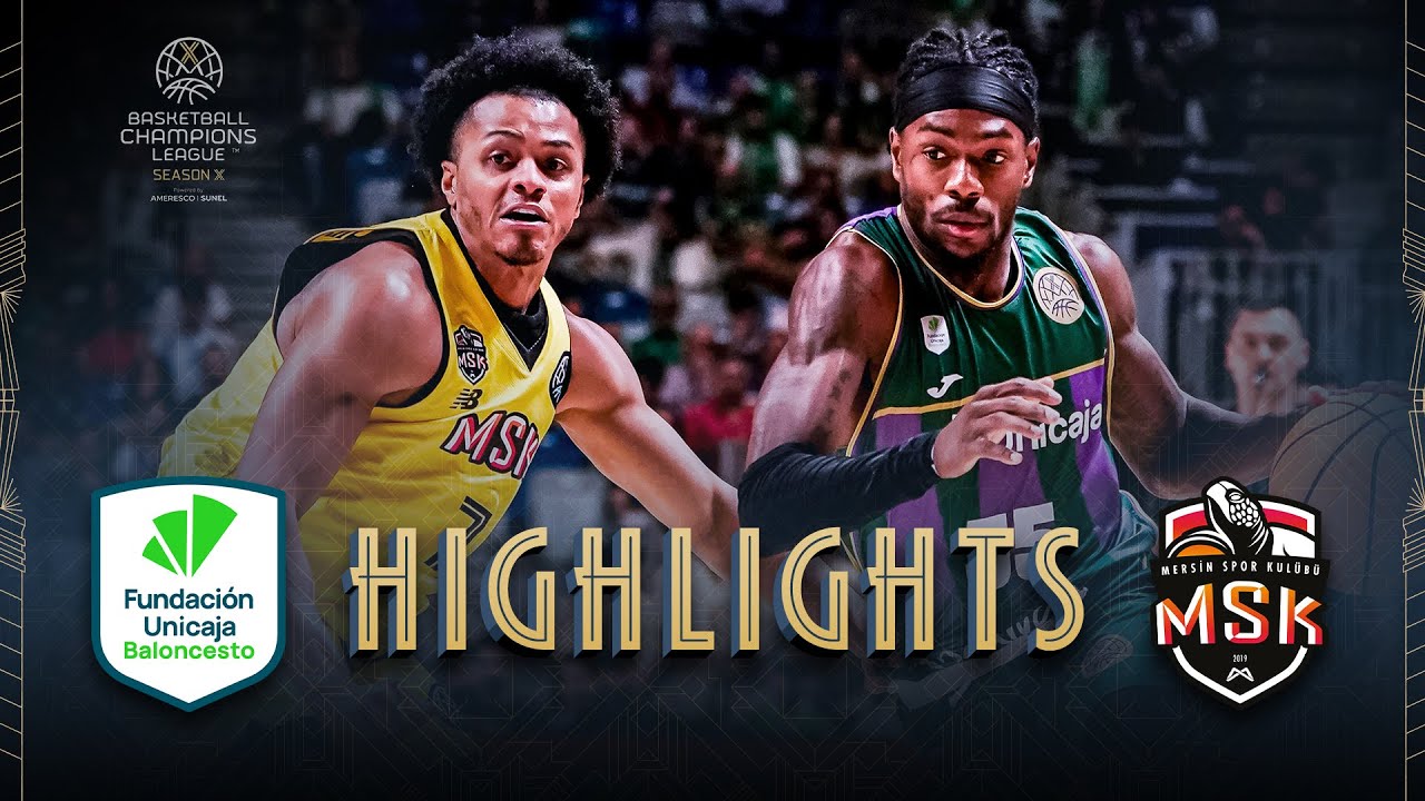 Unicaja v Mersin Sports Club | Highlights | #BasketballCL 2025-26