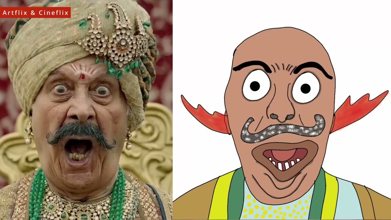 Bala Bala Shaitan ka Sala Song Drawing Meme