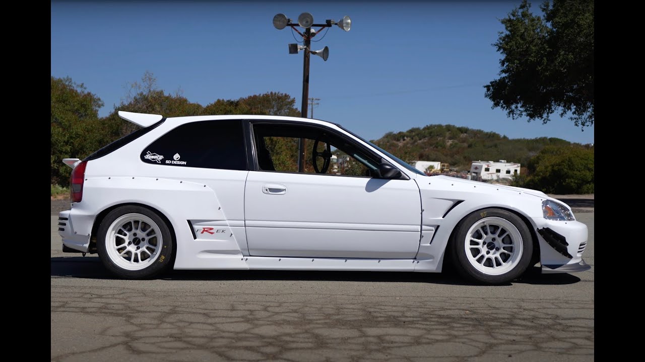 EKhatch RWD(The frek) with our widebody kit