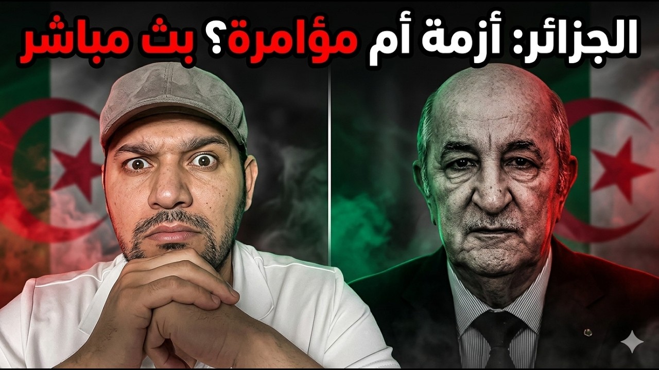 زلزال في المرادية 🚨 أمير ديزاد يكشف كواليس الحرب الطاحنة بين تبون وشنقريحة AMIR DZ