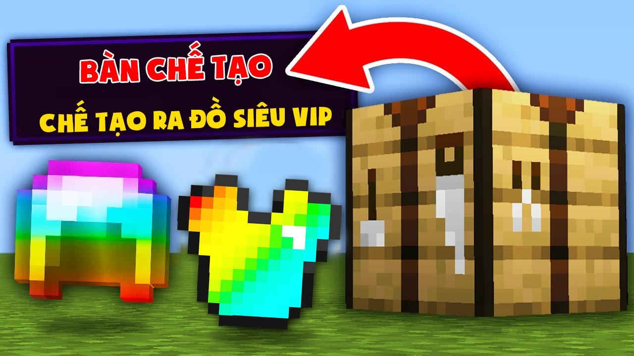 Minecraft, Nhưng Noob Sở Hữu Bàn Chế Tạo Vip Nhất! Noob Team Chiến Đấu Với Cua Hoàng Đế Biết Rap ??
