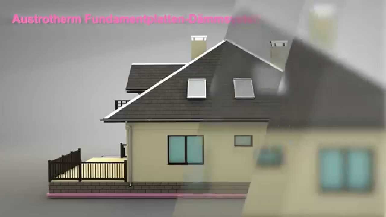 Austrotherm Fundamentplatten D&auml;mmsystem - Anwendung